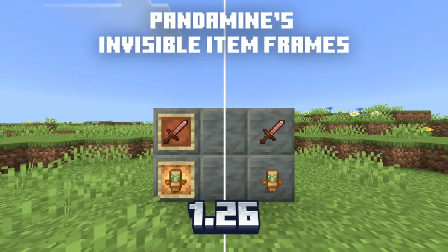 Thumbnail: PandaMine's Invisible Item Frames & Glow Frames