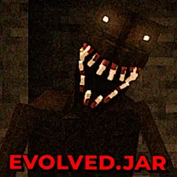 Creepy cave creature with glowing eyes