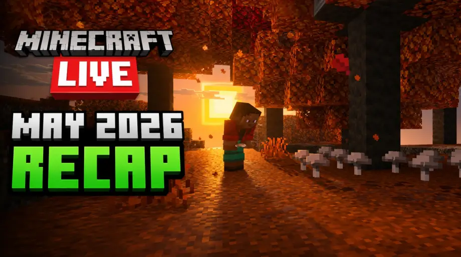 Thumbnail: Minecraft LIVE May 2026 Recap: Dappled Forest and More!