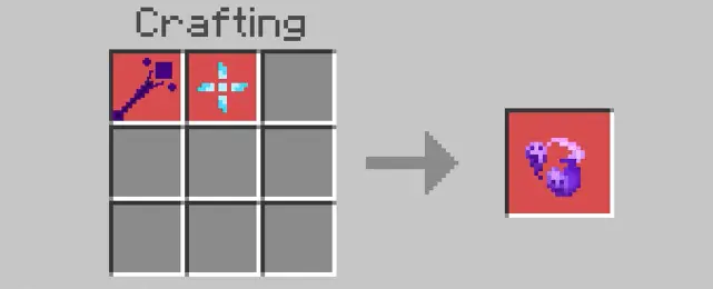Magic staff and gem crafting recipe