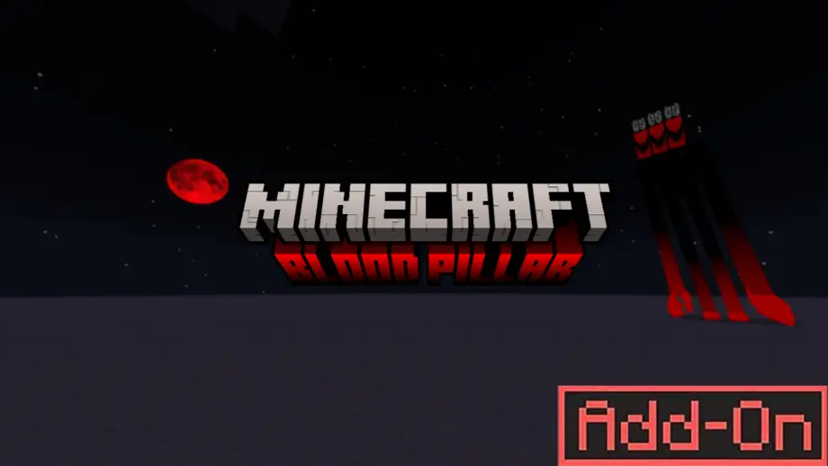 Thumbnail: ​🩸 BLOOD PILLAR: The Awakening Nightmare [1.21.130+][BEDROCK MOBILE][ULTRA ENTITY]