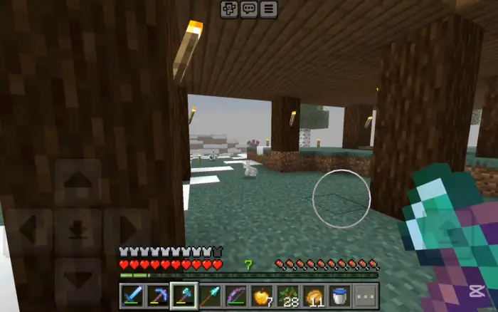 Survival modpack with custom mobs and tools