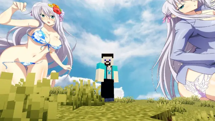 ALT Anime skybox with Rossweisse character art