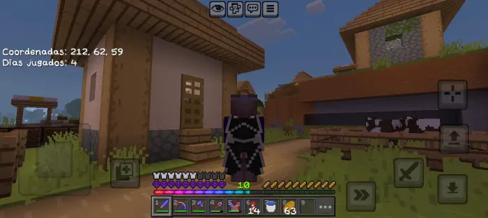 Enhanced game HUD with new icons and bars