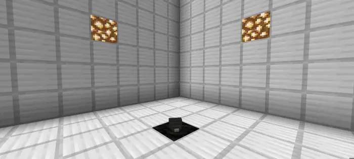 ALT text Parasite mob in a white tiled room