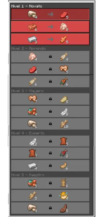 ALT Trader item exchange menu with icons