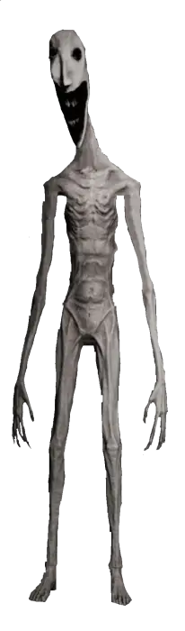Gaunt, eerie creature with elongated limbs