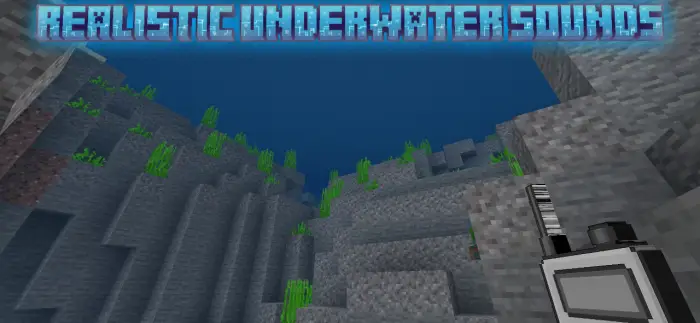 Underwater cave with realistic sound effects