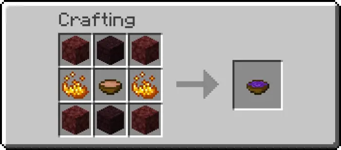 Crafting recipe for magical dimension soup