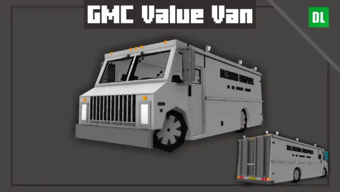 Blocky GMC Value Van mod vehicle model