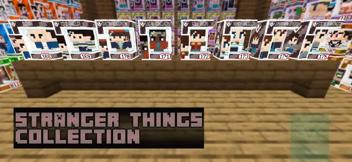 Stranger Things Funko figures display