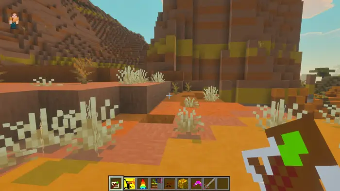 ALT Wand held in a magical desert landscape