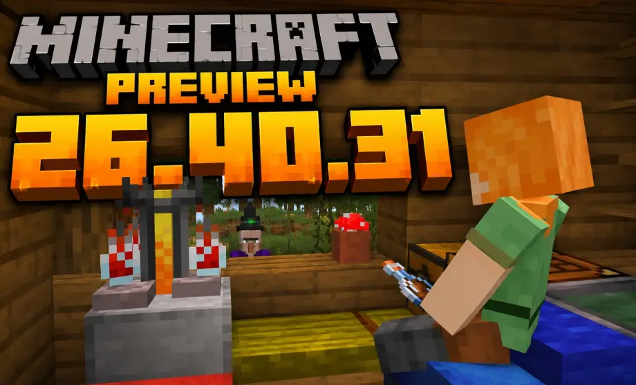 Thumbnail: Minecraft Bedrock Preview 26.40.31: Small Fixes
