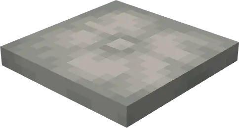 Gray cushion block with pixel texture