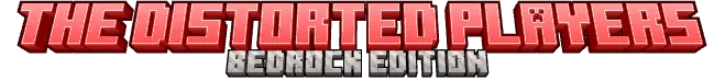 ALT Distorted Players Bedrock Edition logo