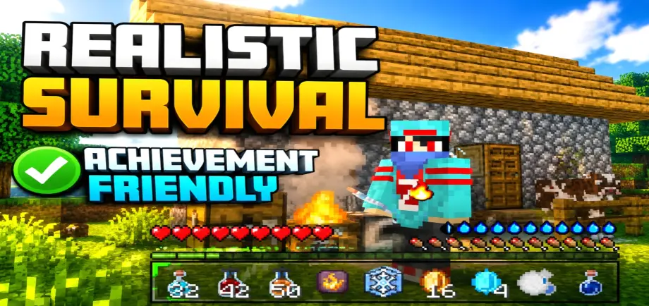 Thumbnail: Realistic Survival [Achievement Friendly]
