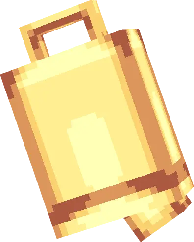 Golden Goat Bell pixel art item