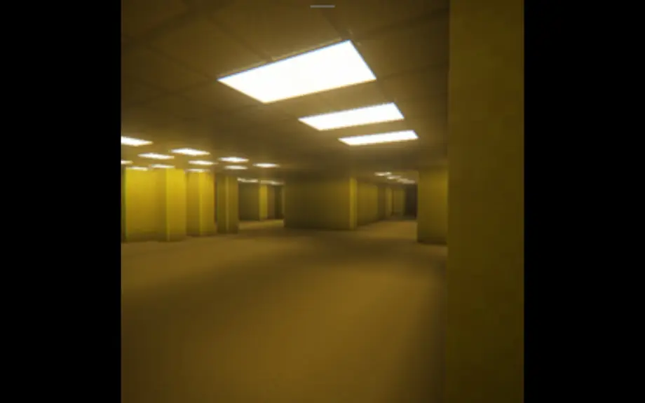 Thumbnail: the backrooms, you will never escape