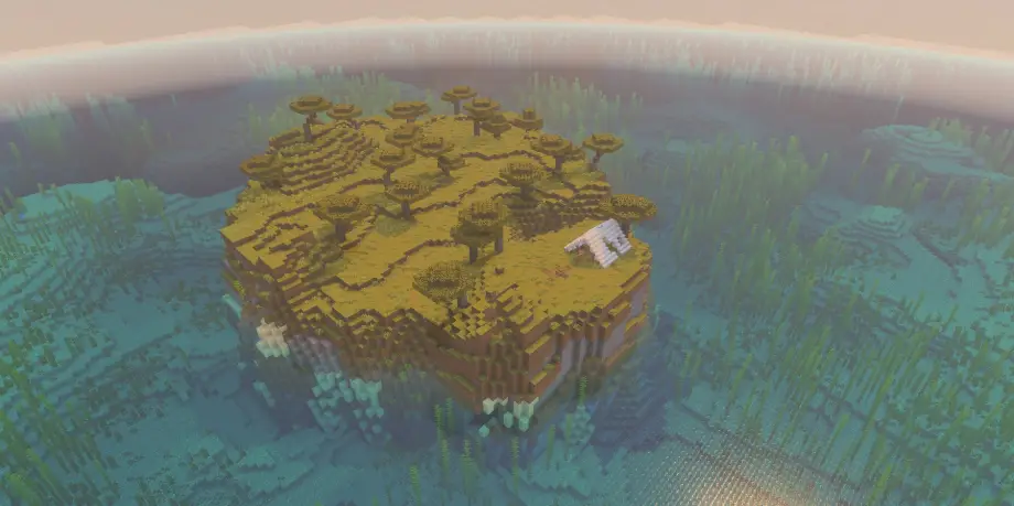 Thumbnail: Isolated Island with Abandoned Camp Seed