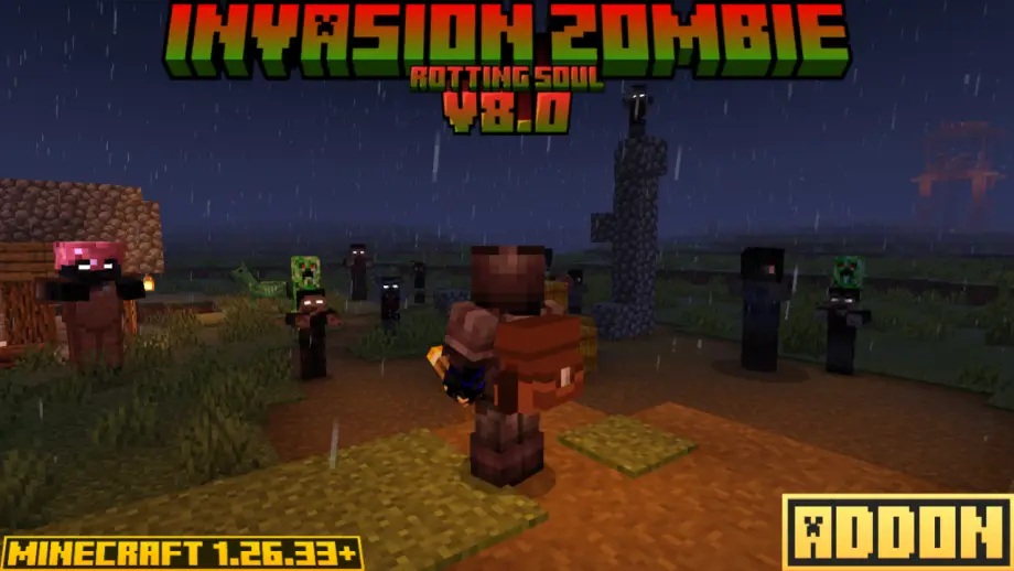 Thumbnail: Invasion Zombie V8 Support 1.26.33+