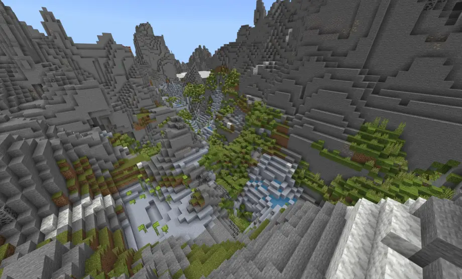 Thumbnail: Surface Lush Cave and Triple Village Seed