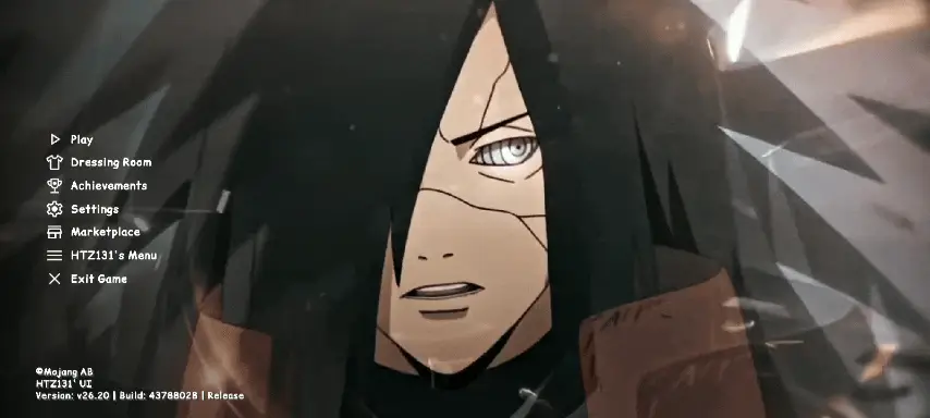 Thumbnail: Madara Uchiha Animated UI