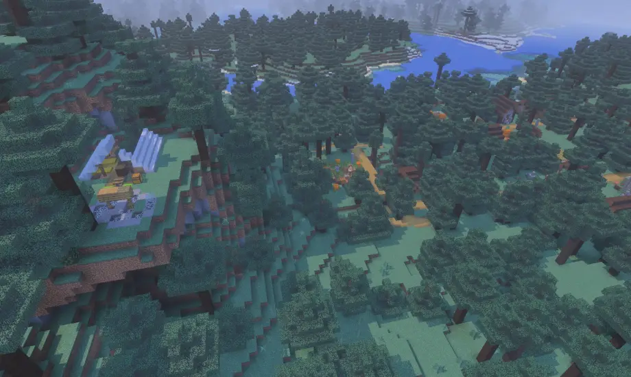 Thumbnail: Three Taiga Villages with Abandoned Camps Seed