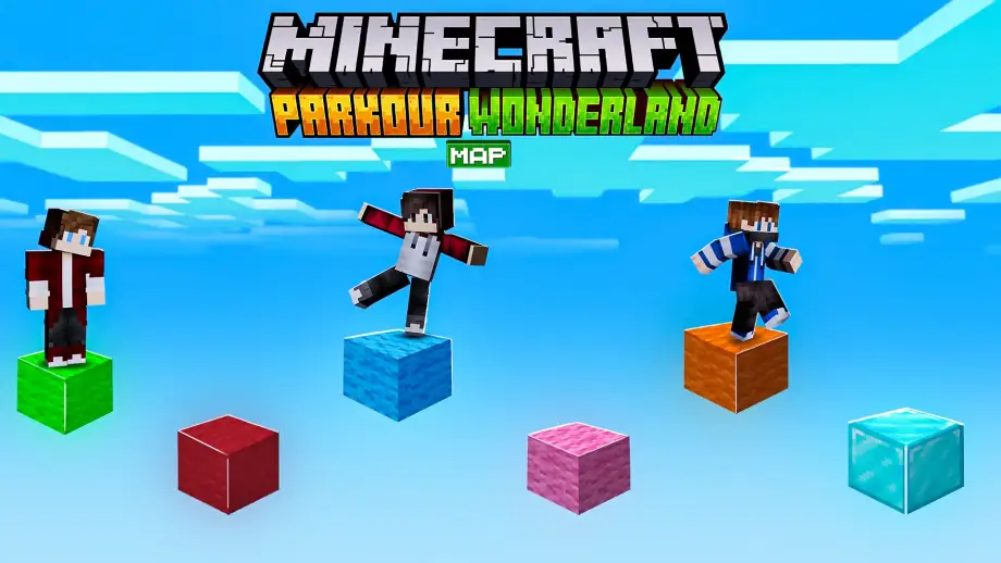 Thumbnail: Minecraft Parkour Wonderland Map