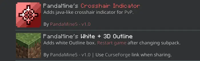 Pixel crosshair with red corner indicators