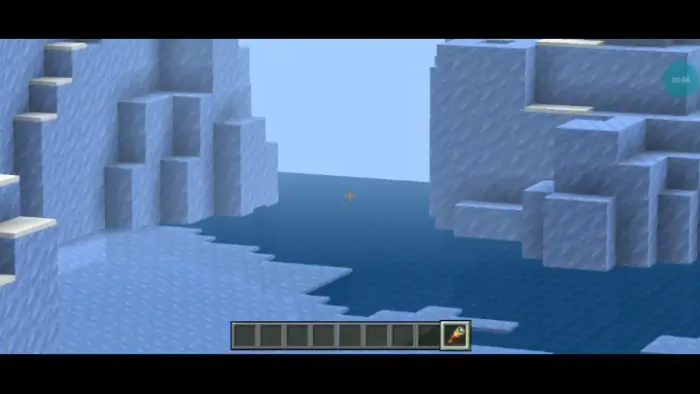 Clear borderless spyglass zoom view