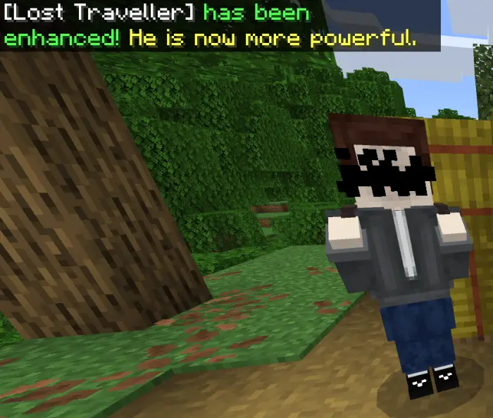 Pixel companion gains power upgrade in forest.