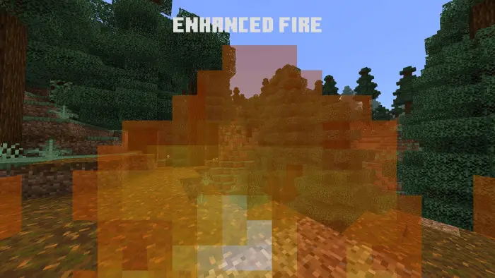 Low fire overlay with enhanced transparency