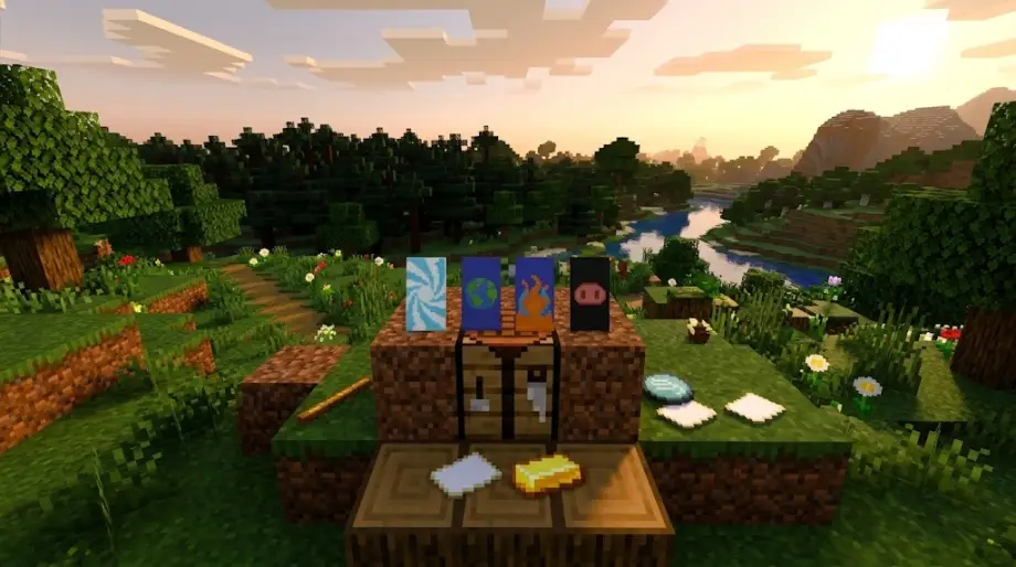 Thumbnail: Craft Banner Patterns Addon | Craft All Banner Patterns in Minecraft