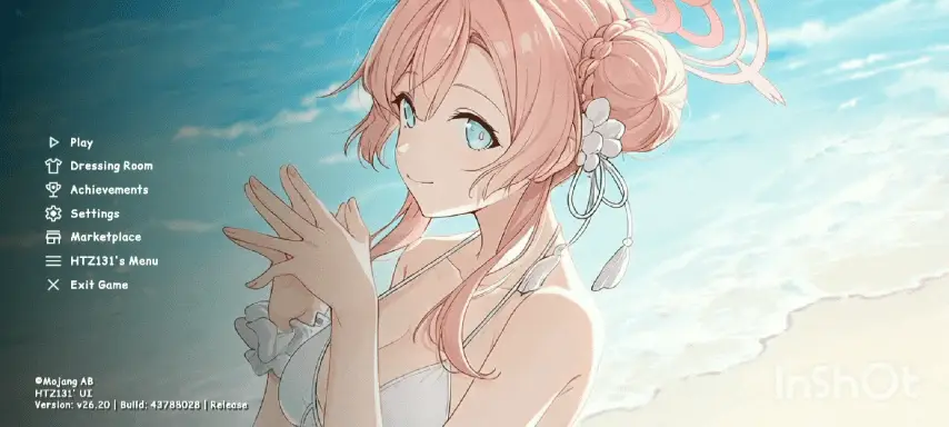 Thumbnail: Mizuha Mimori Swimsuit Girl Animated UI HTZ version