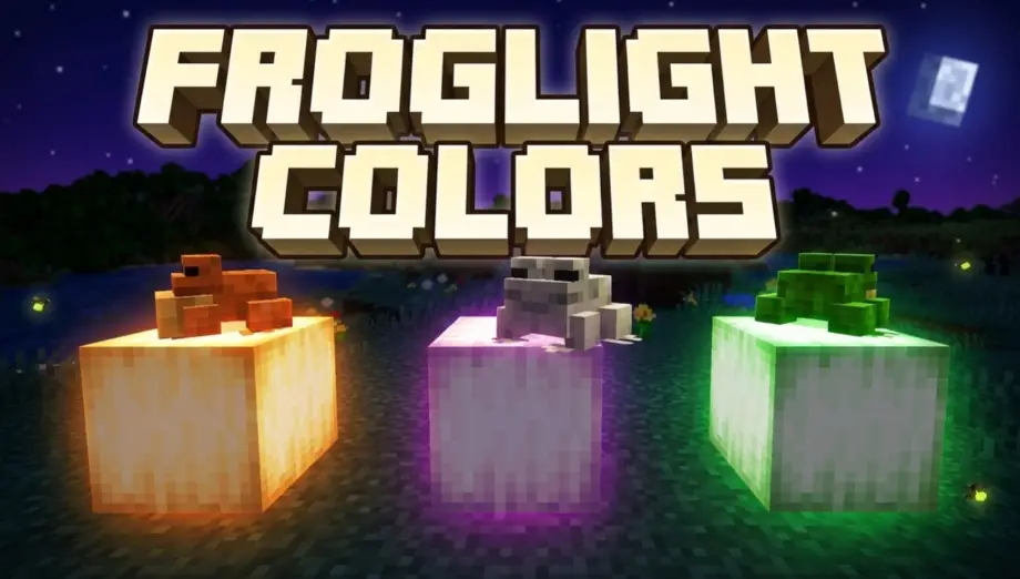 Thumbnail: Froglights in Minecraft Bedrock: How to Get the Exact Color You Want