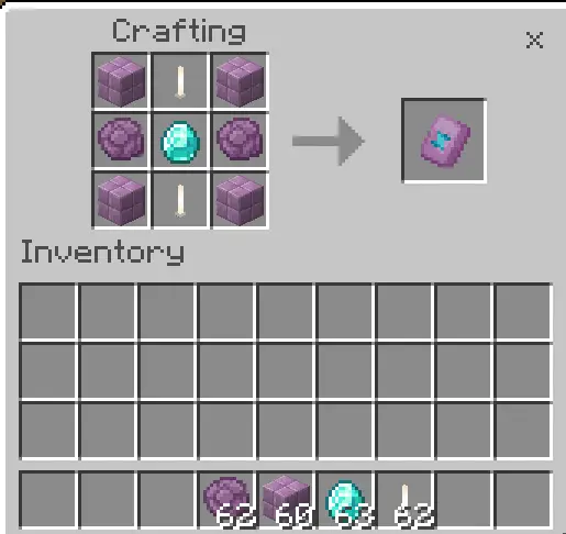Crafting recipe for a rare survival item