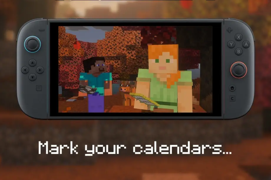 Thumbnail: Minecraft Confirms Native Switch 2 Release for October 27