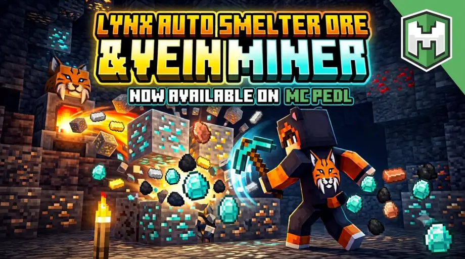 Thumbnail: Lynx Simple Auto OreSmelter & VeinMiner