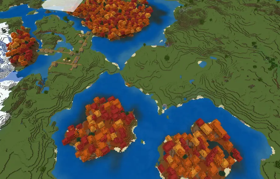 Thumbnail: Four Dappled Forests and Village Seed