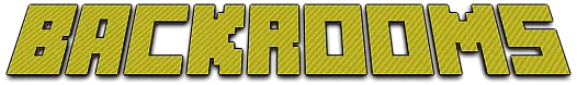 ALT Yellow BACKROOMS block text logo