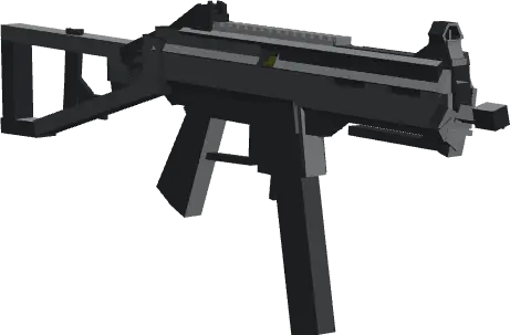 3D-rendered tactical submachine gun model