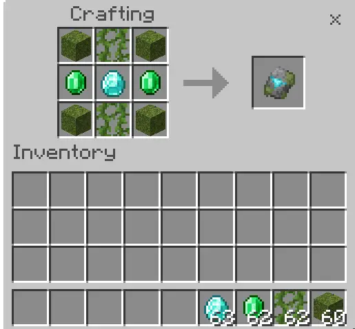 Crafting recipe for a rare survival item