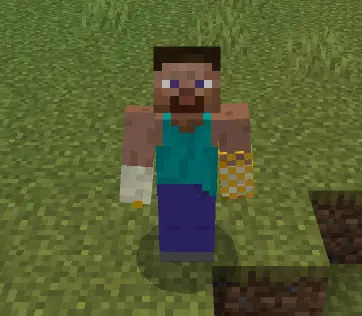 Character wearing gauntlet melee weapons