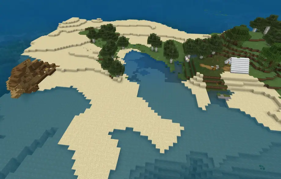 Thumbnail: Castaway Island with Shipwreck & Camp Seed