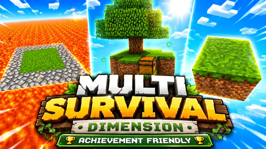 Thumbnail: Multi Survival Dimension [Achievement Friendly]