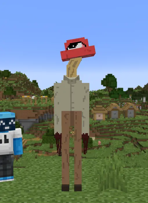 Fungus mob with red mushroom head