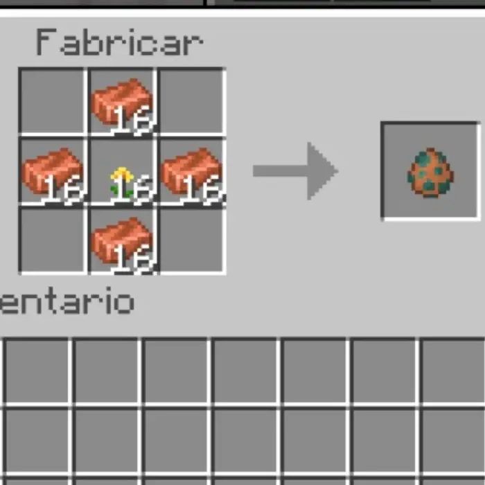 Crafting recipe for a companion spawn egg