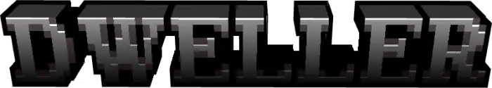 ALT Blocky DWELLER text in dark theme