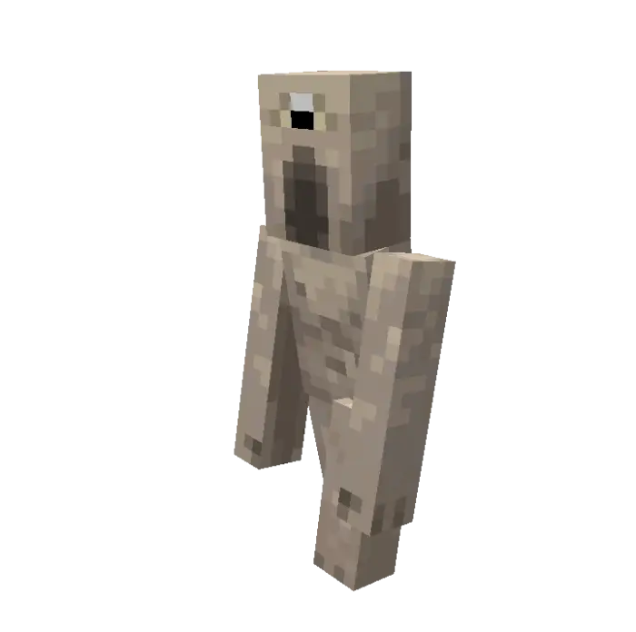 Blocky hostile creature with one eye