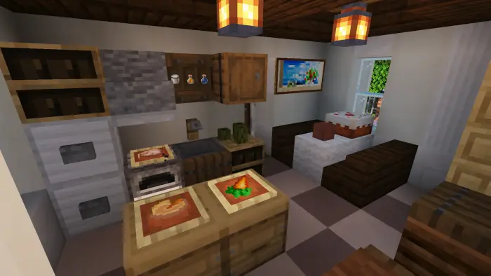 Cozy Victorian kitchen with dining nook
